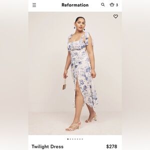 Reformation Twilight Dress Size 4 NWT